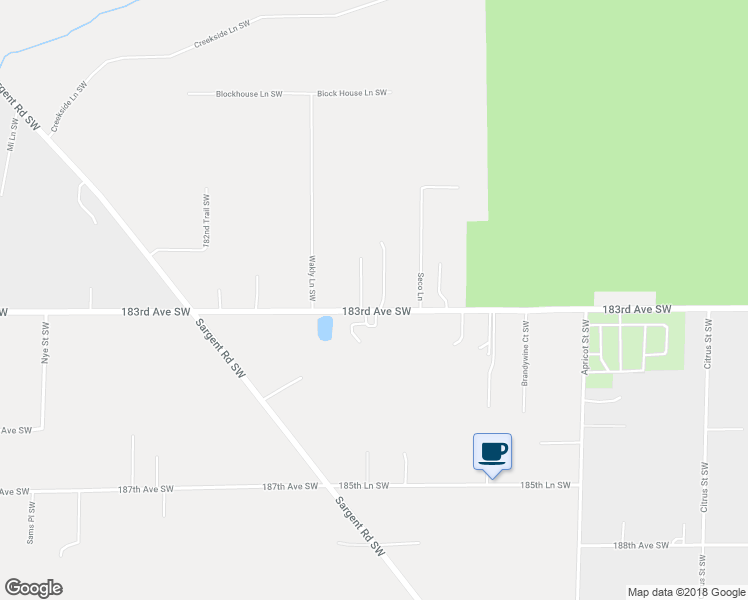 map of restaurants, bars, coffee shops, grocery stores, and more near 7038 183rd Avenue Southwest in Rochester