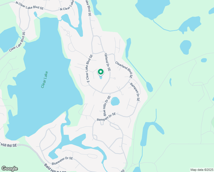 map of restaurants, bars, coffee shops, grocery stores, and more near 18134 Upland Drive Southeast in Yelm