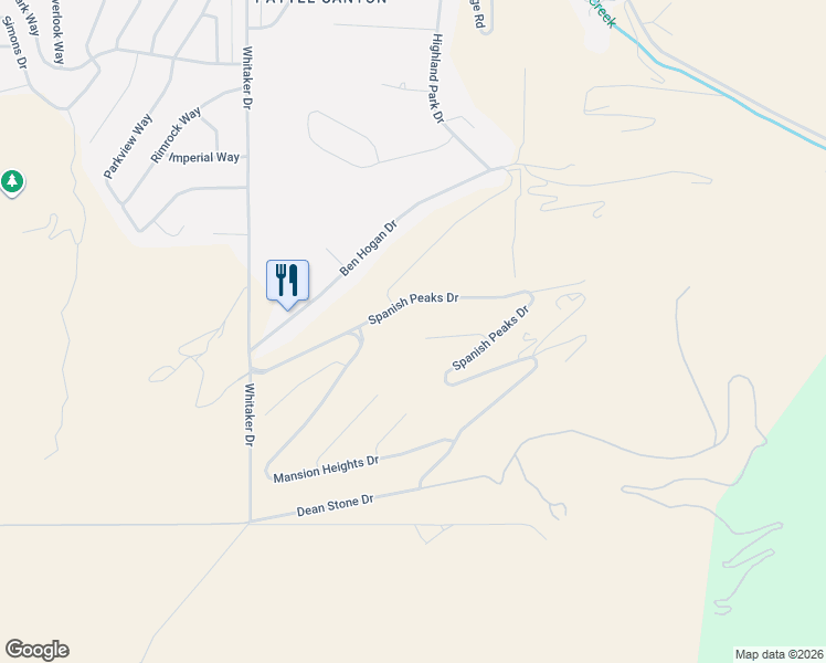 map of restaurants, bars, coffee shops, grocery stores, and more near 722 Spanish Peaks Dr in Missoula