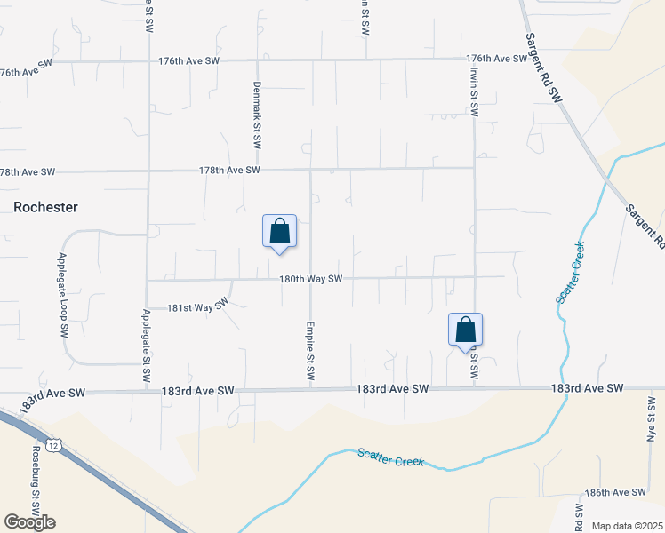 map of restaurants, bars, coffee shops, grocery stores, and more near 8521 Foreign Lane Southwest in Rochester