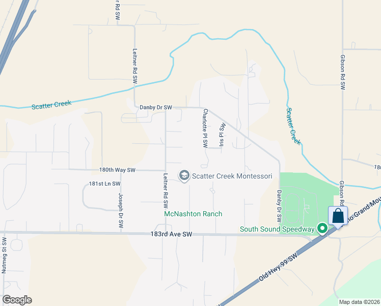 map of restaurants, bars, coffee shops, grocery stores, and more near 4321 180th Lane Southwest in Rochester