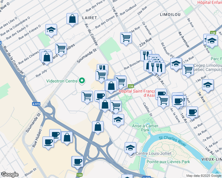 135 Boulevard WilfridHamel, Québec QC Walk Score