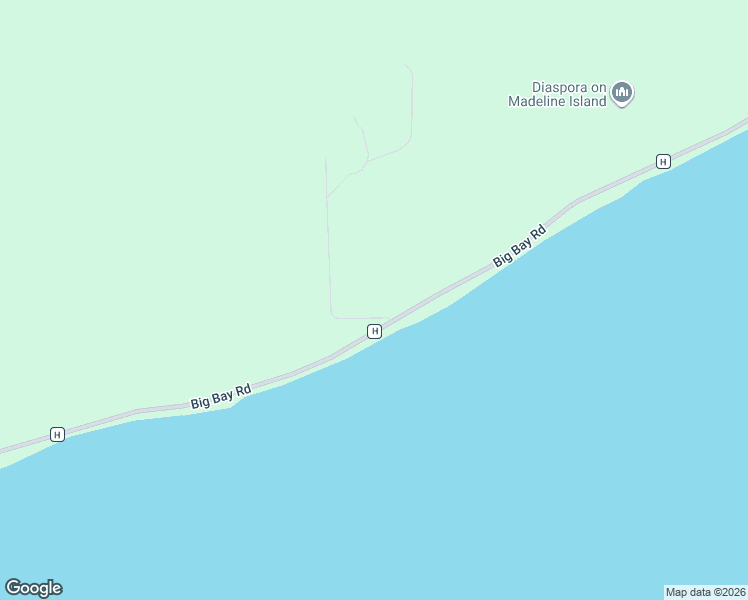 map of restaurants, bars, coffee shops, grocery stores, and more near 3044 Big Bay Road in La Pointe