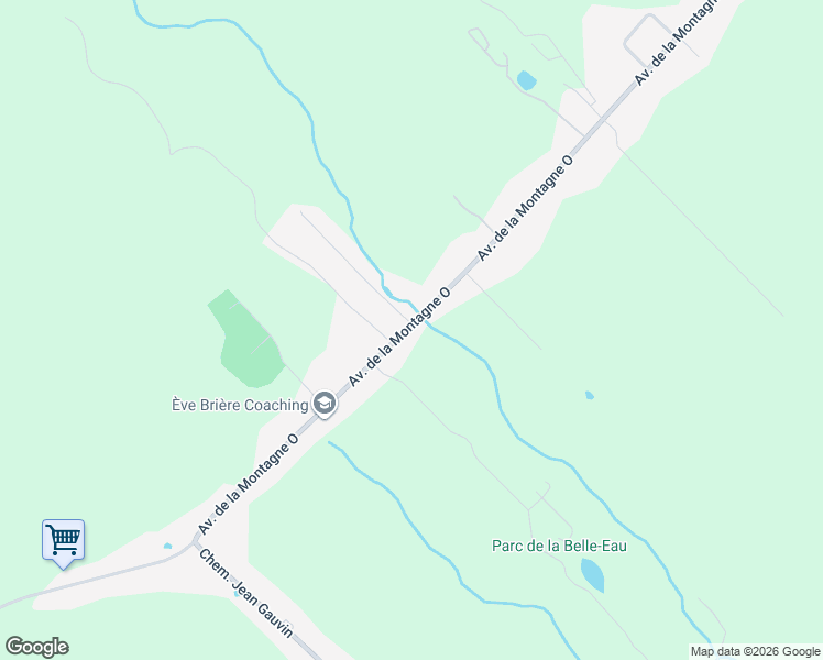 map of restaurants, bars, coffee shops, grocery stores, and more near 1469 Avenue de la Montagne Ouest in Québec