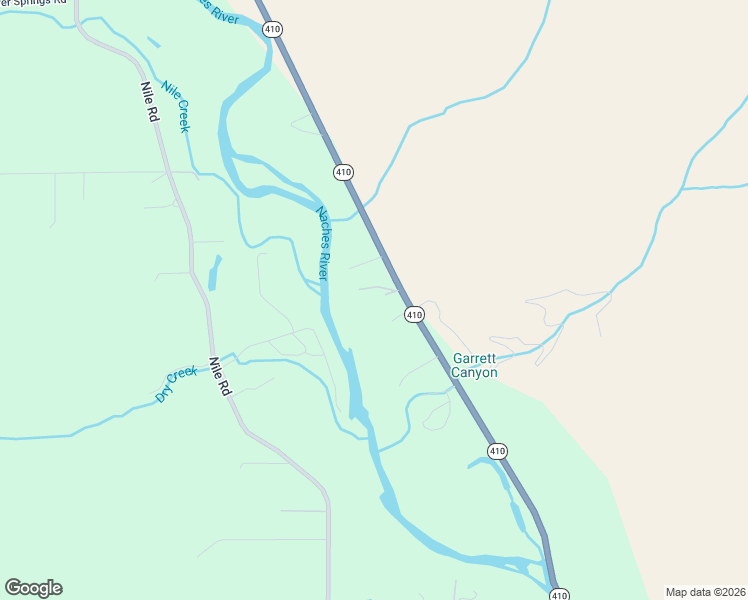 map of restaurants, bars, coffee shops, grocery stores, and more near 10430 Washington 410 in Naches