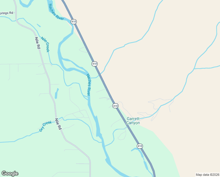 map of restaurants, bars, coffee shops, grocery stores, and more near 10487 Washington 410 in Naches