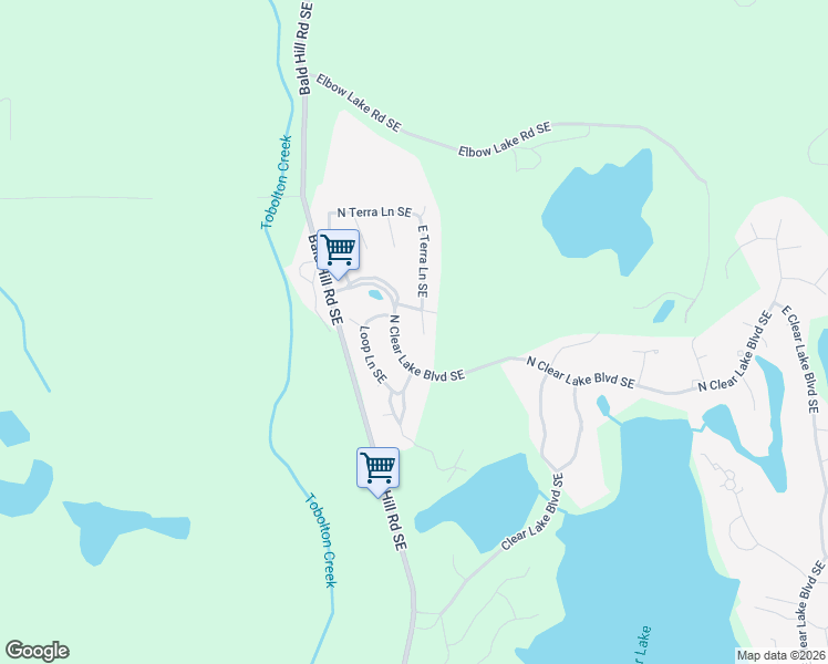 map of restaurants, bars, coffee shops, grocery stores, and more near 21702 North Clear Lake Boulevard Southeast in Yelm