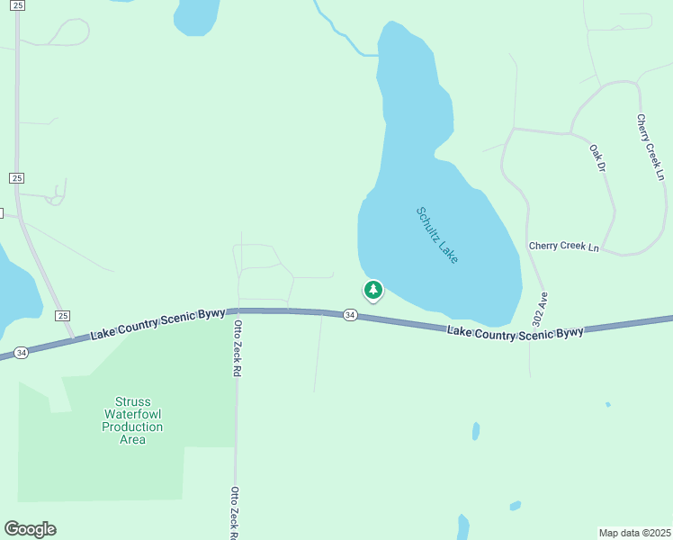 map of restaurants, bars, coffee shops, grocery stores, and more near 29598 179 Street in Detroit Lakes