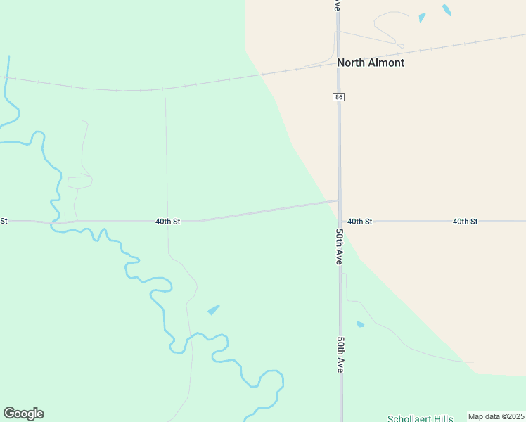 map of restaurants, bars, coffee shops, grocery stores, and more near 40th Street in Morton County