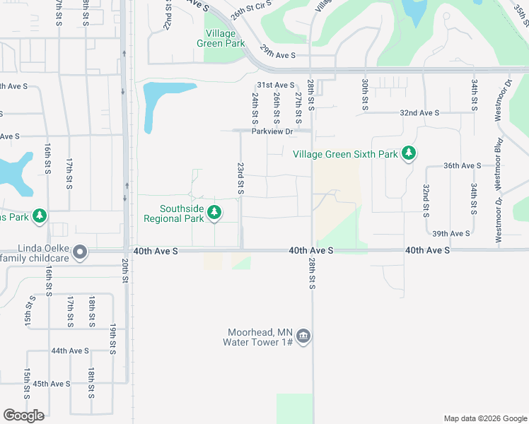 map of restaurants, bars, coffee shops, grocery stores, and more near in Moorhead