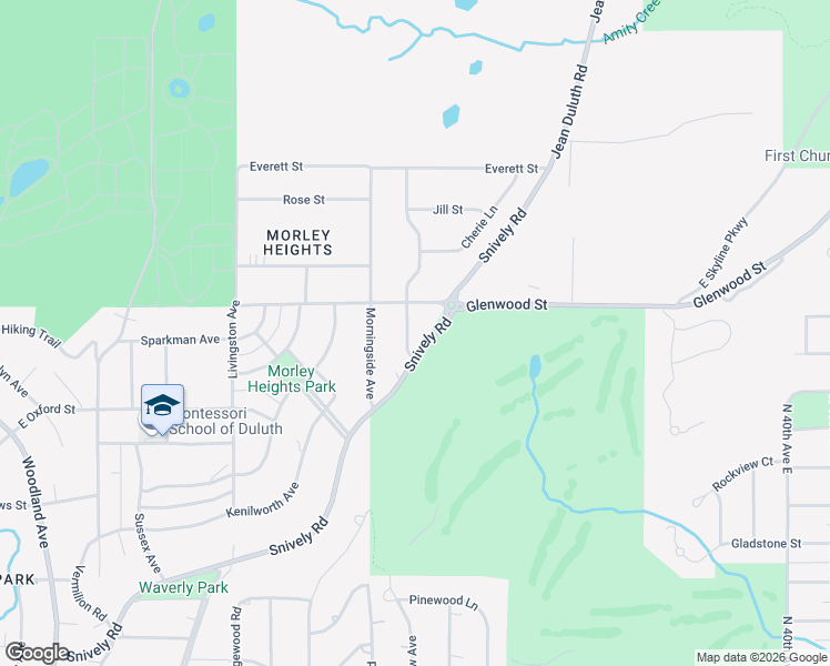 map of restaurants, bars, coffee shops, grocery stores, and more near 1510 Woodbury Lane in Duluth