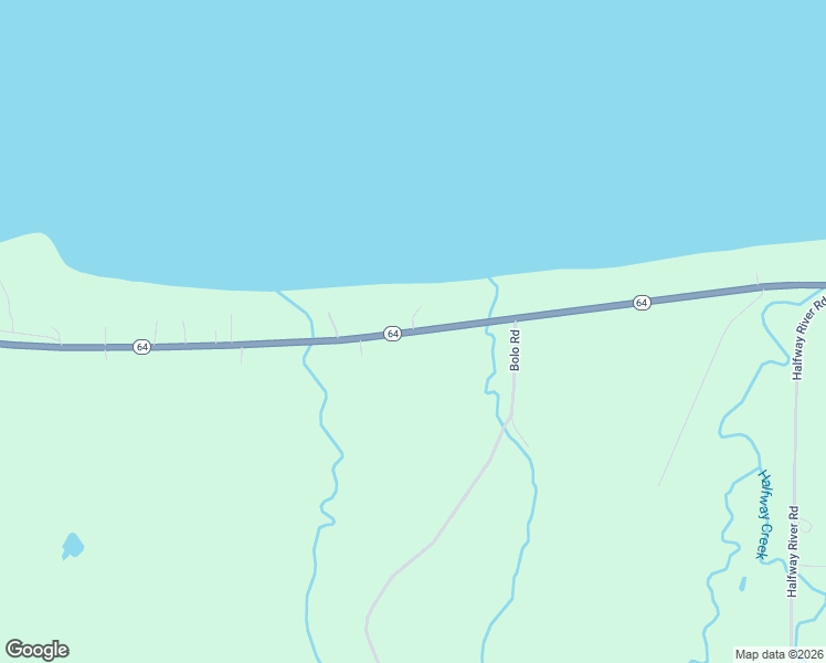 map of restaurants, bars, coffee shops, grocery stores, and more near 2086 Michigan 64 in Ontonagon