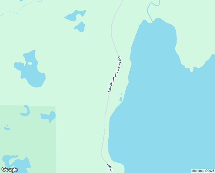 map of restaurants, bars, coffee shops, grocery stores, and more near 808 Pine Mountain Lake Road Northwest in Backus