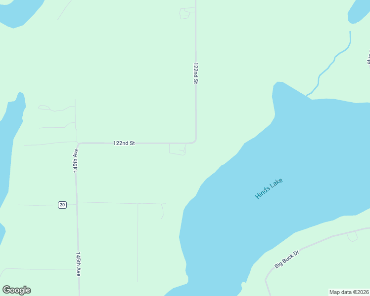 map of restaurants, bars, coffee shops, grocery stores, and more near 12500-12952 149th Avenue in Menahga