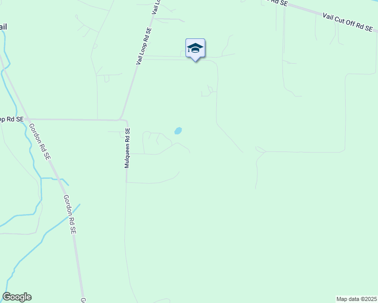 map of restaurants, bars, coffee shops, grocery stores, and more near 17102 Mulqueen Road Southeast in Rainier