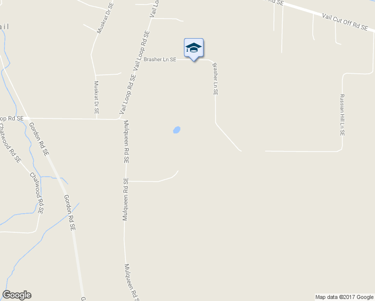 map of restaurants, bars, coffee shops, grocery stores, and more near 17102 Mulqueen Road Southeast in Rainier