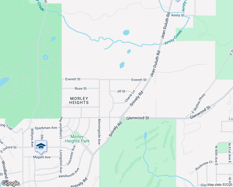 map of restaurants, bars, coffee shops, grocery stores, and more near 1726 Woodbury Lane in Duluth