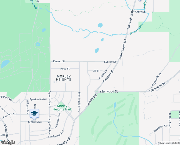 map of restaurants, bars, coffee shops, grocery stores, and more near 1726 Woodbury Lane in Duluth
