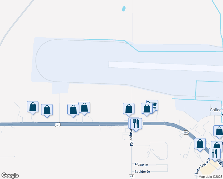 map of restaurants, bars, coffee shops, grocery stores, and more near in Hermantown