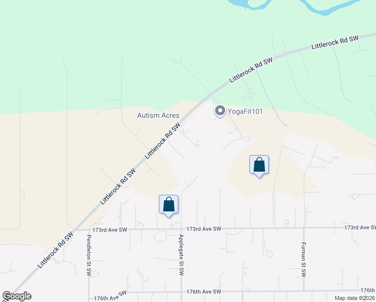 map of restaurants, bars, coffee shops, grocery stores, and more near 8933 Alyson Lane Southwest in Rochester