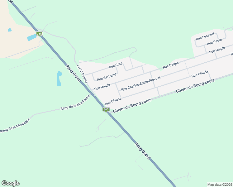 map of restaurants, bars, coffee shops, grocery stores, and more near 290 Rue Georges Gray in Saint-Raymond