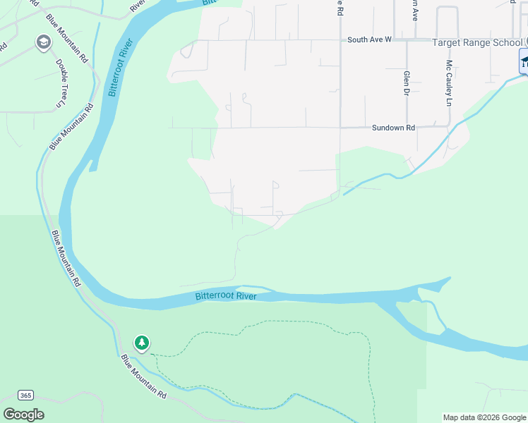 map of restaurants, bars, coffee shops, grocery stores, and more near 3279 Humble Road in Missoula