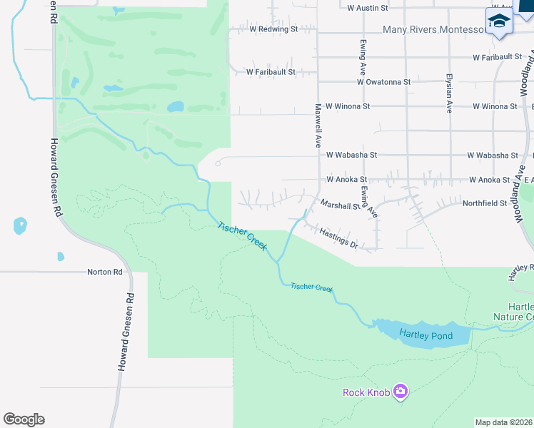 map of restaurants, bars, coffee shops, grocery stores, and more near 560 Marshall Street in Duluth