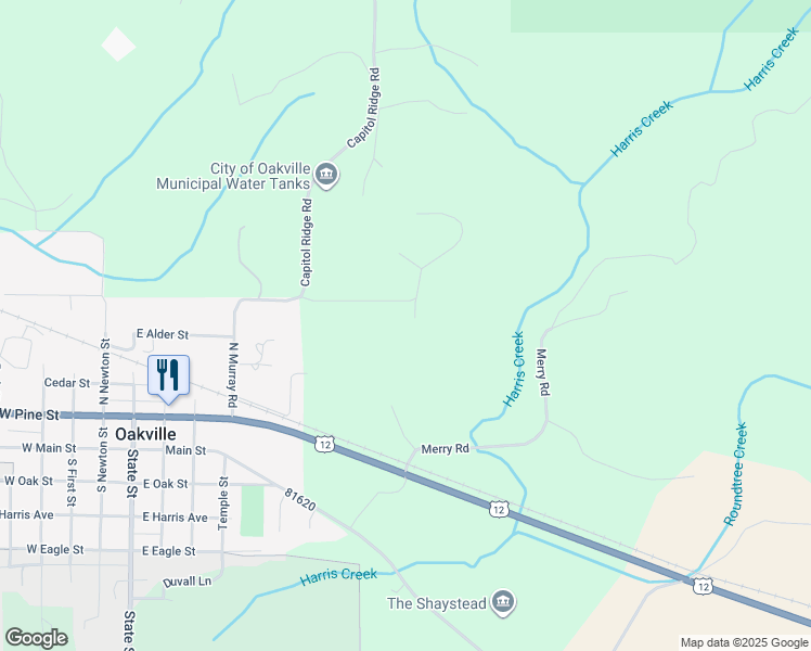 map of restaurants, bars, coffee shops, grocery stores, and more near 48 Campion Road in Oakville