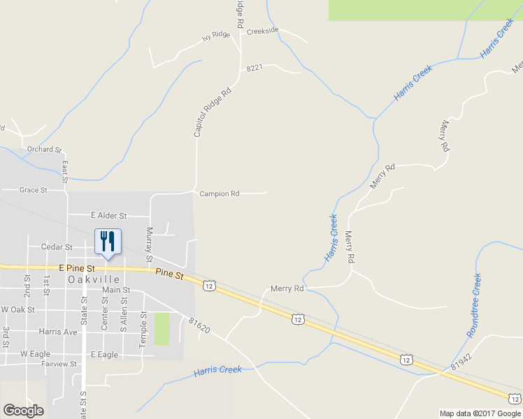 map of restaurants, bars, coffee shops, grocery stores, and more near 48 Campion Road in Oakville