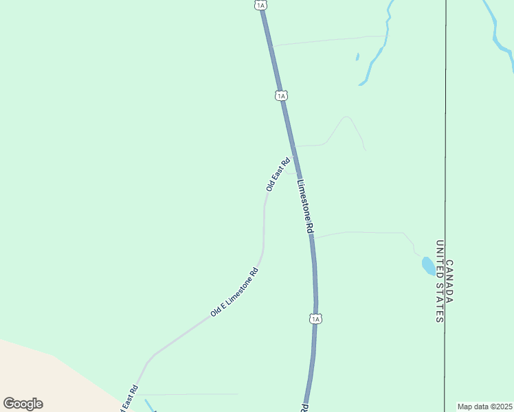 map of restaurants, bars, coffee shops, grocery stores, and more near 327 Old East Road in Fort Fairfield