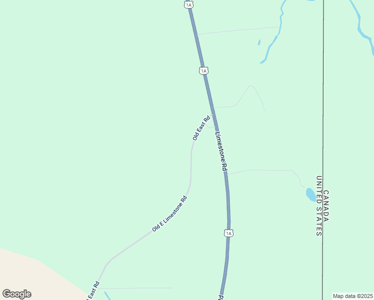 map of restaurants, bars, coffee shops, grocery stores, and more near 327 Old East Road in Fort Fairfield