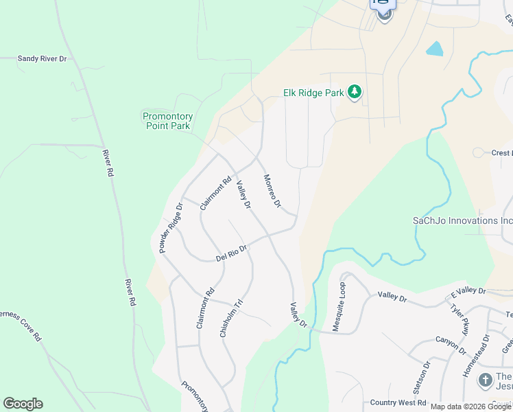 map of restaurants, bars, coffee shops, grocery stores, and more near 3707 Valley Drive in Bismarck