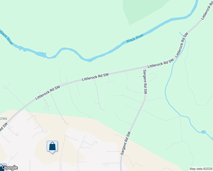 map of restaurants, bars, coffee shops, grocery stores, and more near 16540 Littlerock Road Southwest in Rochester