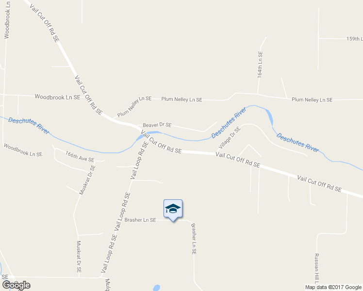 map of restaurants, bars, coffee shops, grocery stores, and more near 14310 Vail Cut Off Road Southeast in Rainier