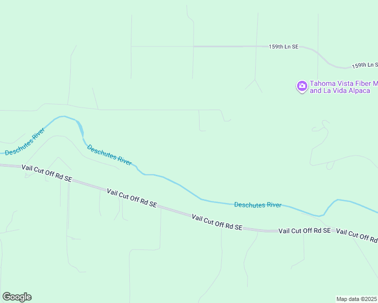 map of restaurants, bars, coffee shops, grocery stores, and more near 16419 Starry Lane Southeast in Rainier