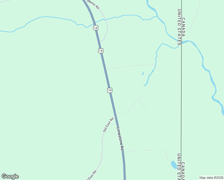 map of restaurants, bars, coffee shops, grocery stores, and more near 717 Limestone Road in Fort Fairfield