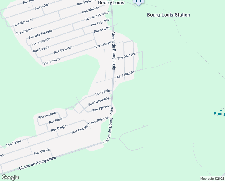 map of restaurants, bars, coffee shops, grocery stores, and more near 157 Rue Pépin in Saint-Raymond