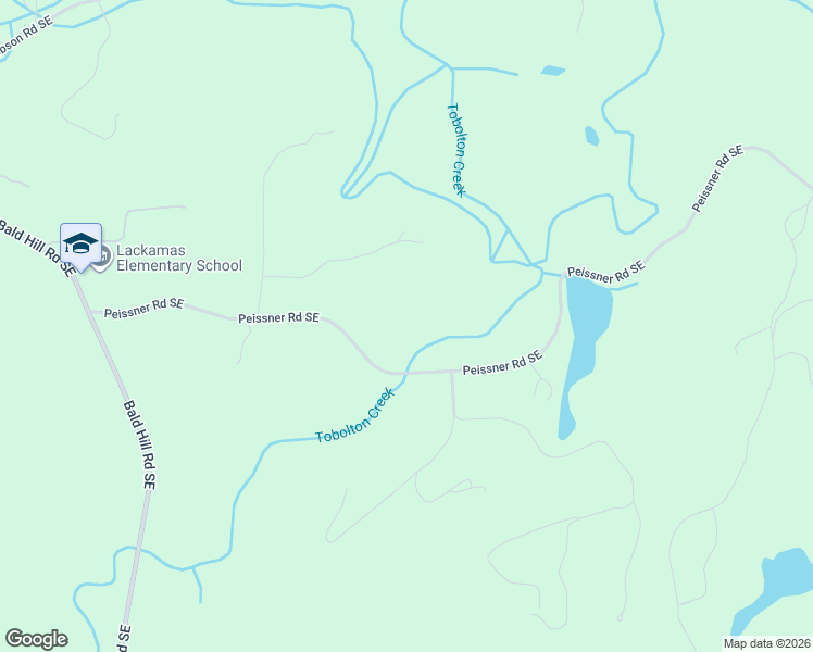 map of restaurants, bars, coffee shops, grocery stores, and more near 22030 Piessner Road Southeast in Yelm