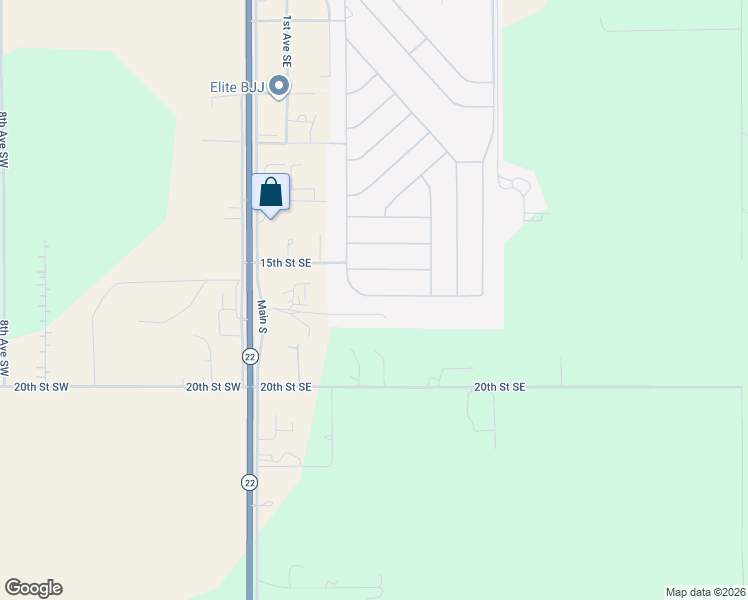 map of restaurants, bars, coffee shops, grocery stores, and more near 218 G Street in Dickinson