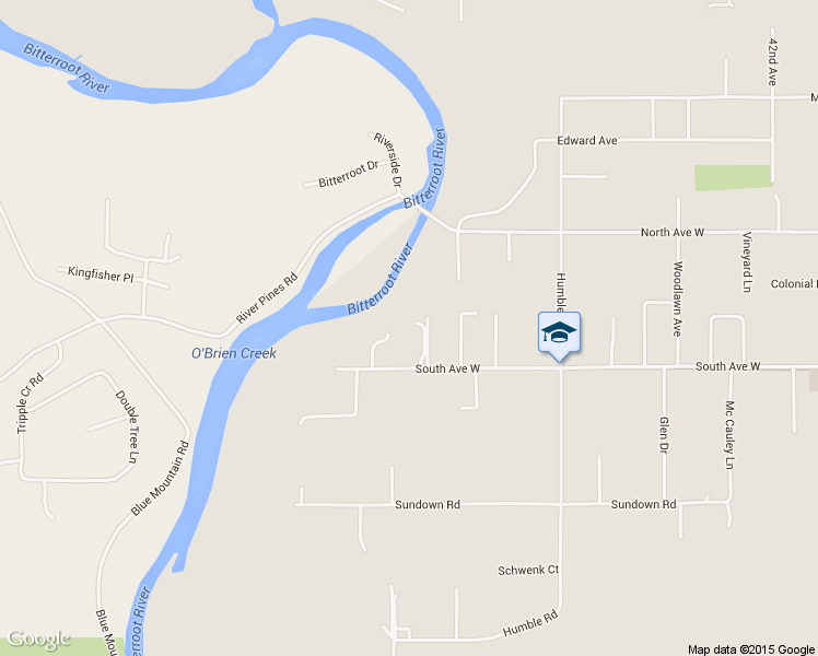 map of restaurants, bars, coffee shops, grocery stores, and more near 2200 Rafferty Lane in Missoula