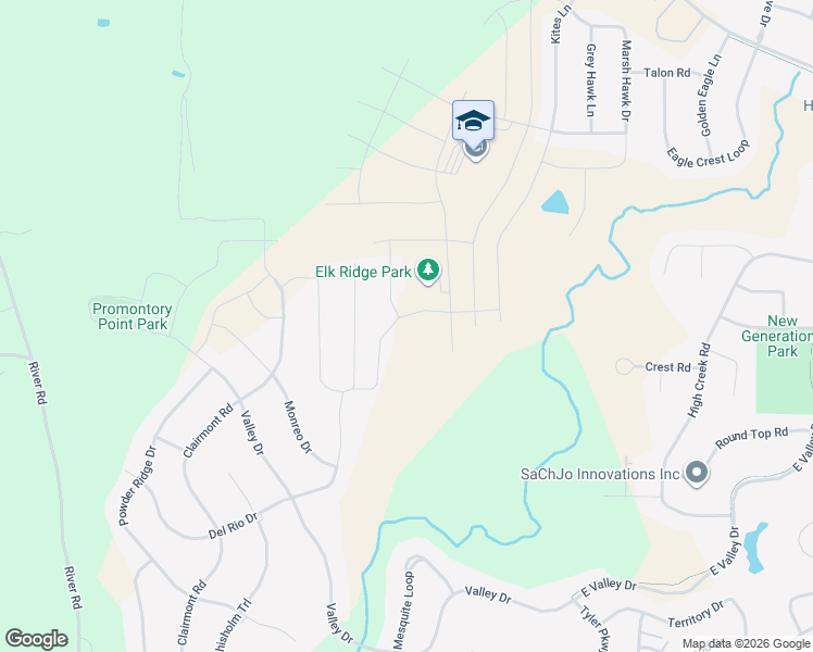 map of restaurants, bars, coffee shops, grocery stores, and more near 3811 Del Rio Drive in Bismarck