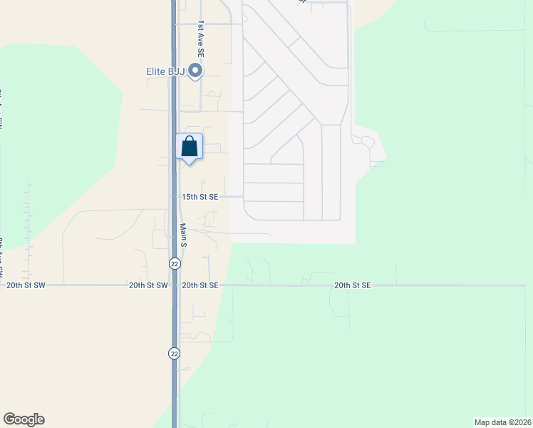 map of restaurants, bars, coffee shops, grocery stores, and more near 218 G Street in Dickinson