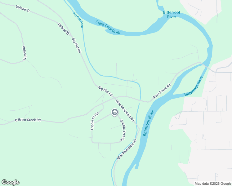 map of restaurants, bars, coffee shops, grocery stores, and more near 8200-8298 Kingfisher Place in Missoula