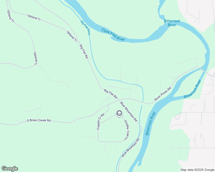 map of restaurants, bars, coffee shops, grocery stores, and more near 8298 Kingfisher Place in Missoula