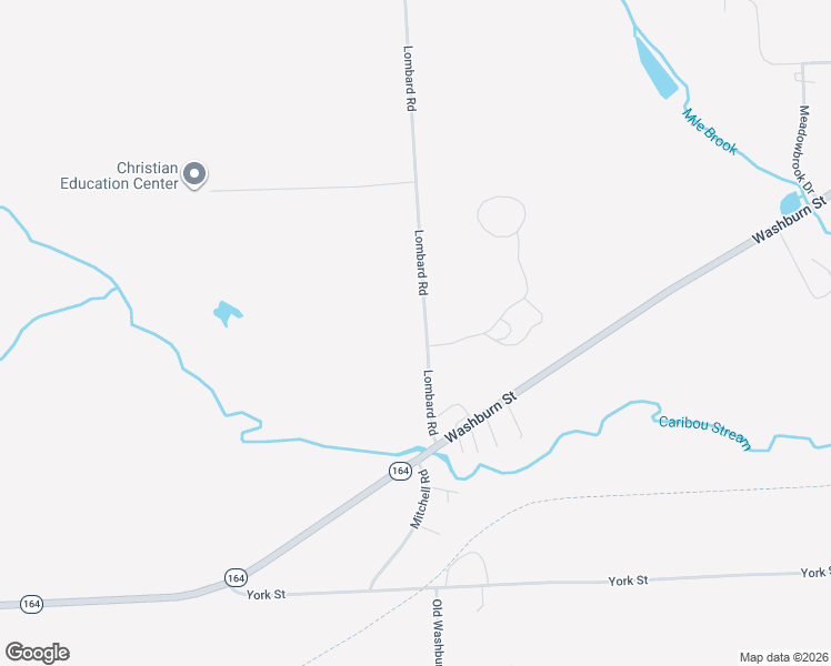 map of restaurants, bars, coffee shops, grocery stores, and more near 37 Lombard Road in Caribou
