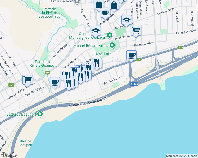 20 Rue des Mouettes, Québec QC Walk Score