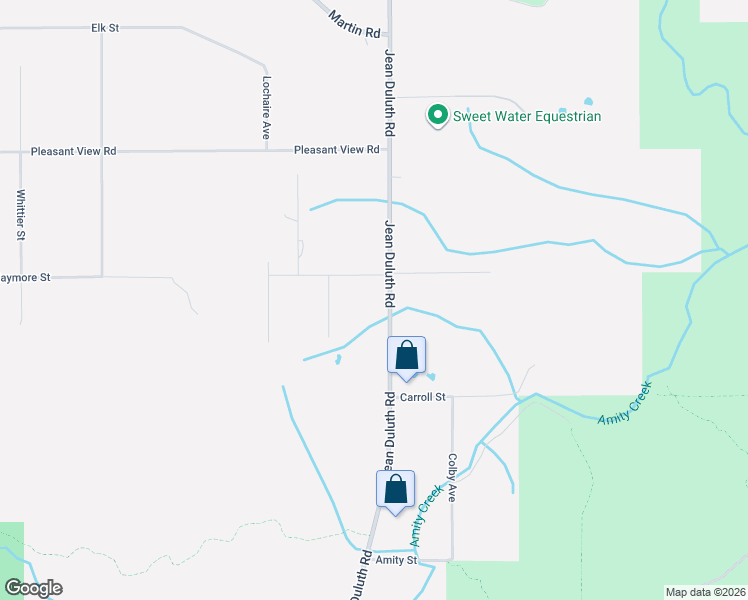 map of restaurants, bars, coffee shops, grocery stores, and more near 2705 Jean Duluth Road in Duluth