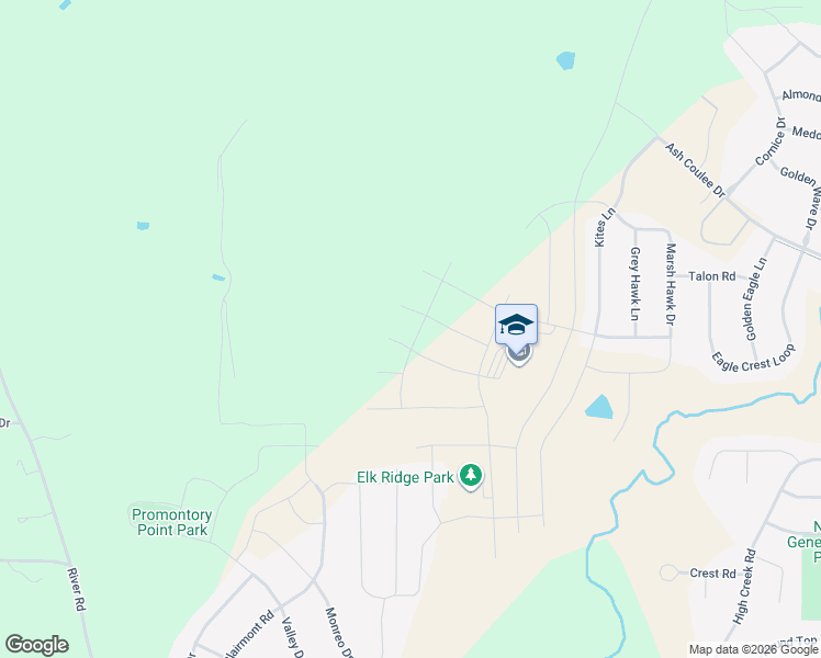 map of restaurants, bars, coffee shops, grocery stores, and more near 1505 Ash Coulee Drive in Bismarck