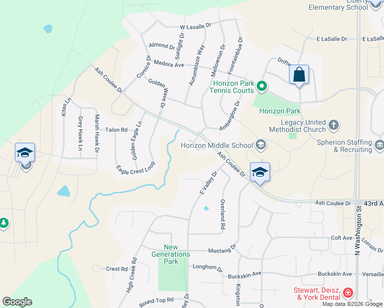 map of restaurants, bars, coffee shops, grocery stores, and more near 921 Ash Coulee Place in Bismarck