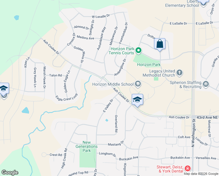 map of restaurants, bars, coffee shops, grocery stores, and more near 901 Ash Coulee Place in Bismarck